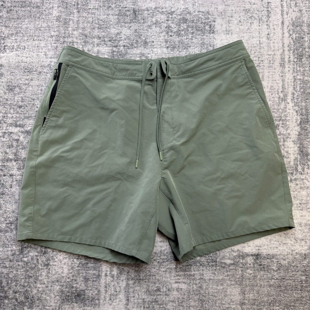 Ten Thousand Foundation Shorts Mens 2XL Sage Green Drawstring Training‎ Travel